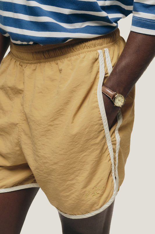 Short Nylon - Caramelo