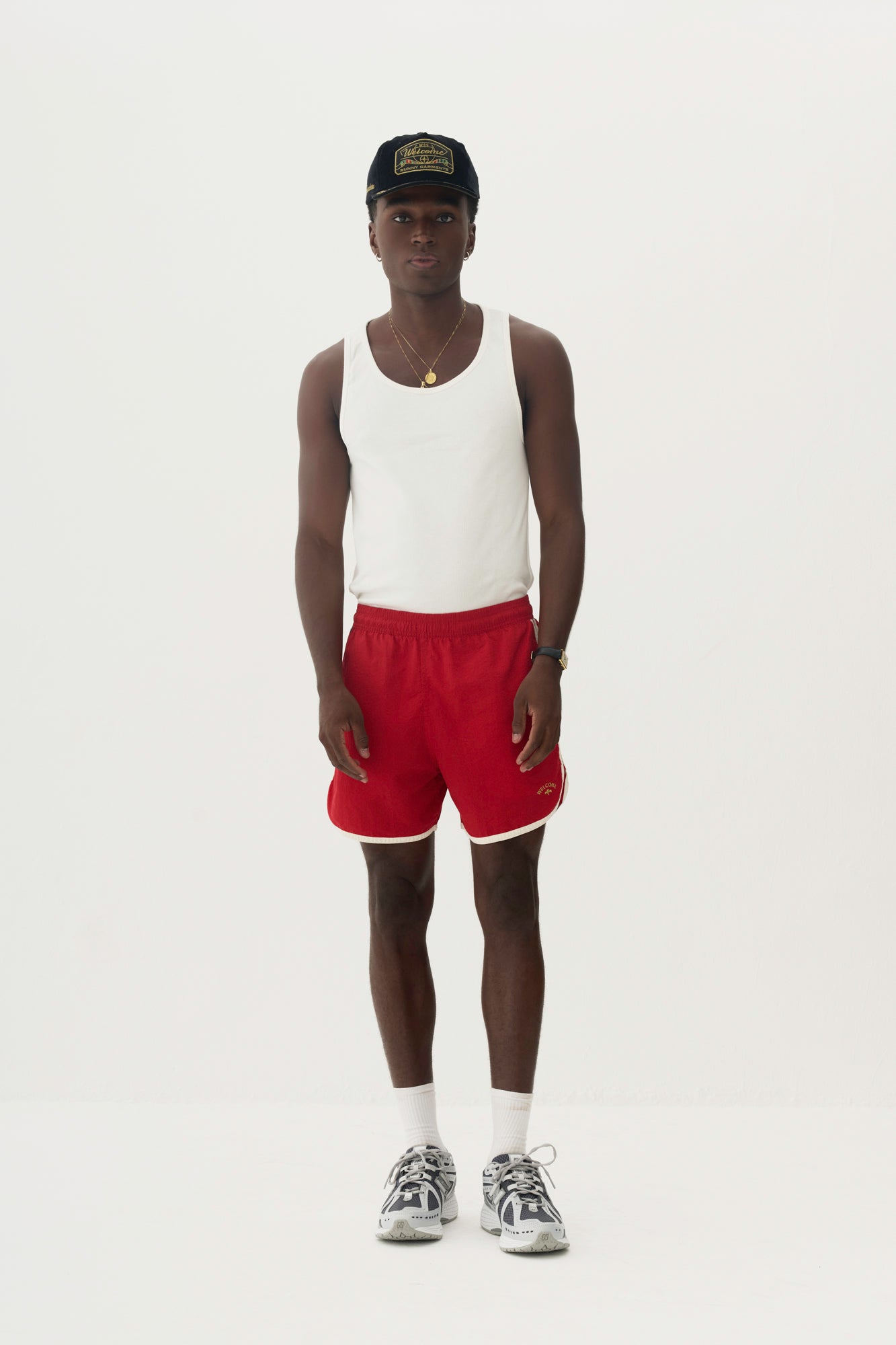 Short Nylon - Vermelho