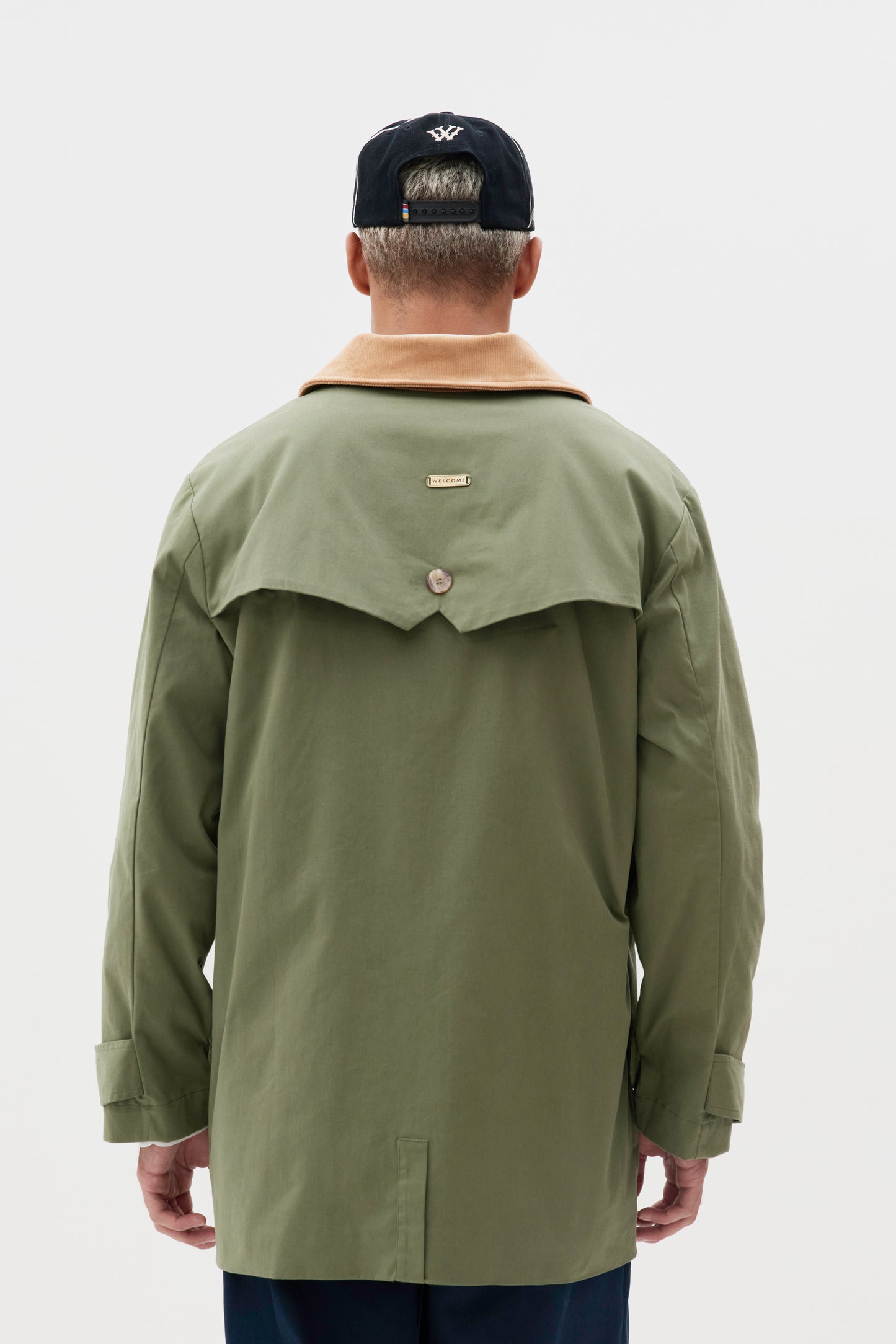 Jaqueta Trench Coat Noir - Verde