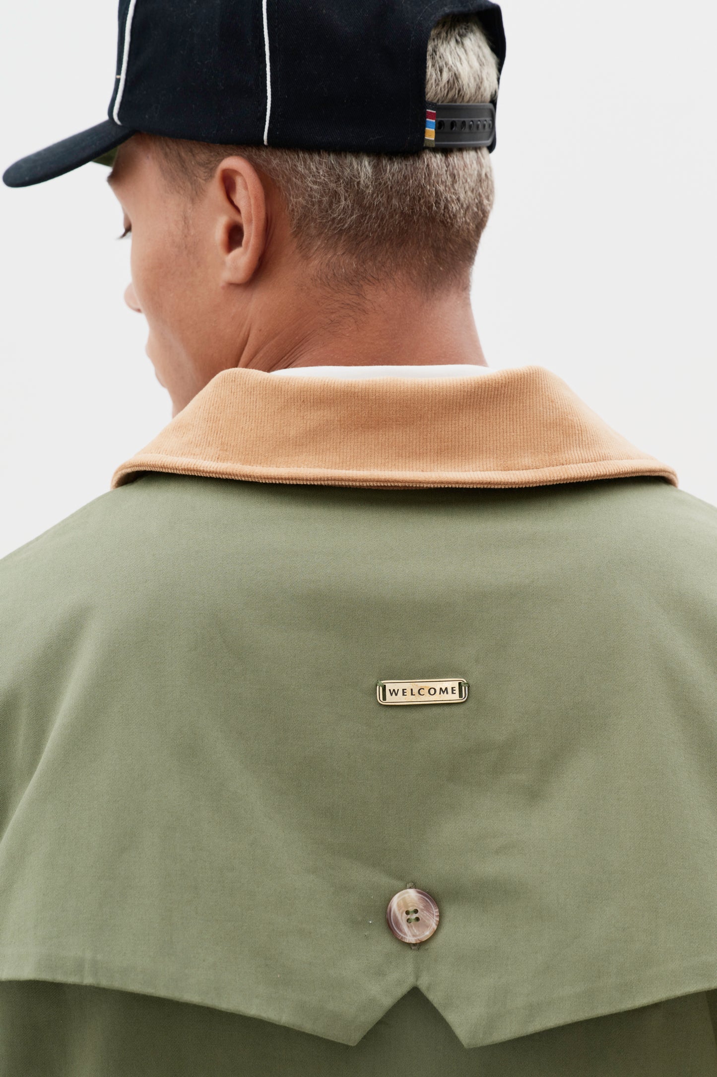 Jaqueta Trench Coat Noir - Verde