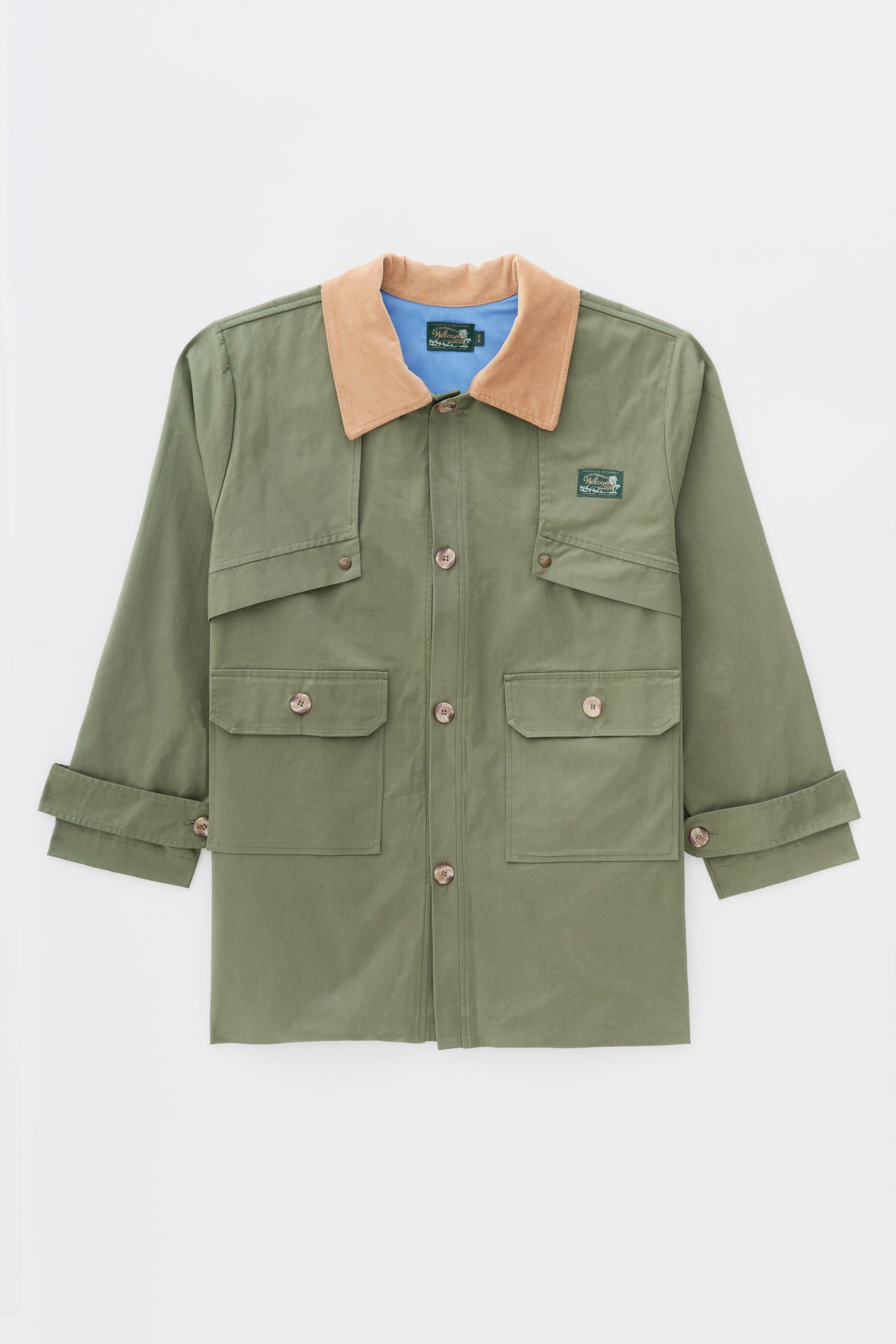 Jaqueta Trench Coat Noir - Verde