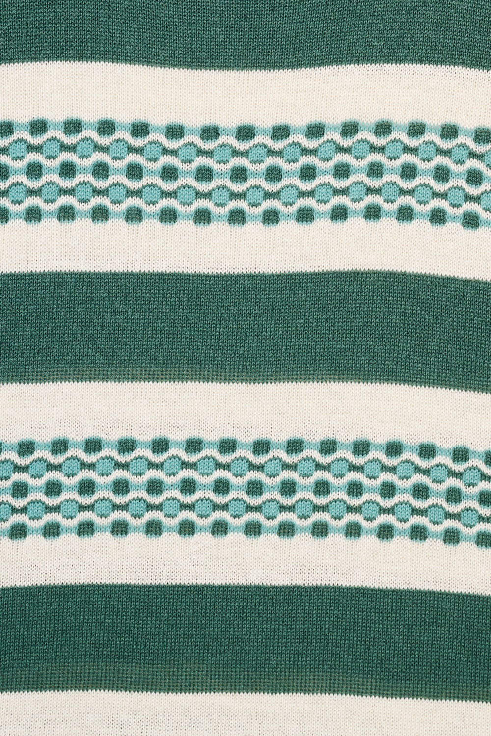 T-shirt Tricô Orla Listrada - Verde