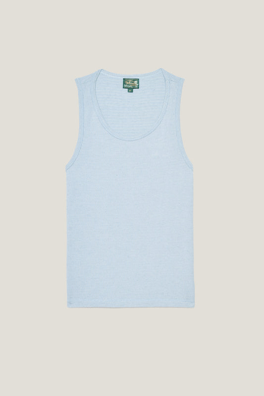 Regata Tricô - Azul