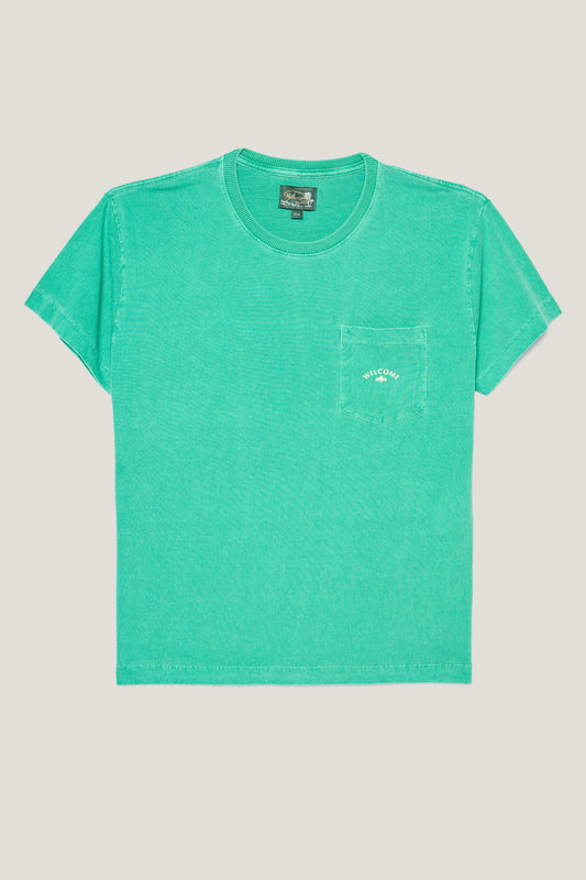 T-shirt Sunny Pocket - Verde