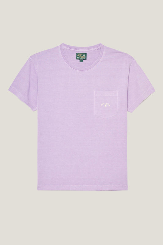 T-shirt Sunny Pocket -Lilás