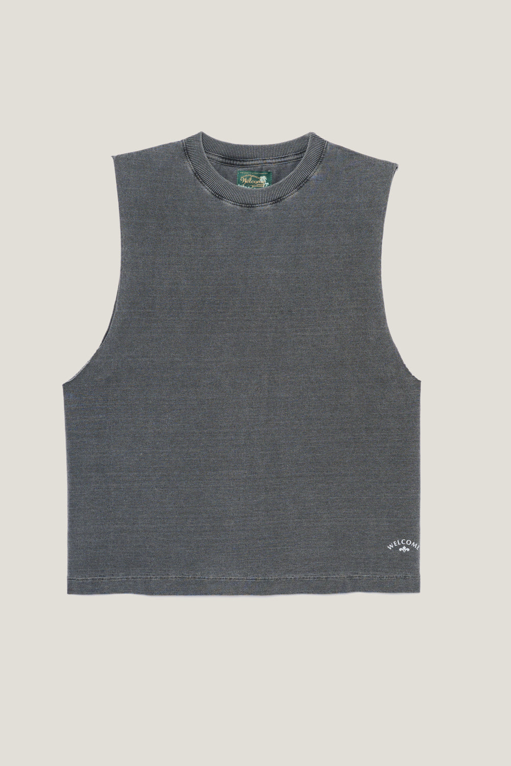Regata Tank Boxy Fit - Cinza Stoned