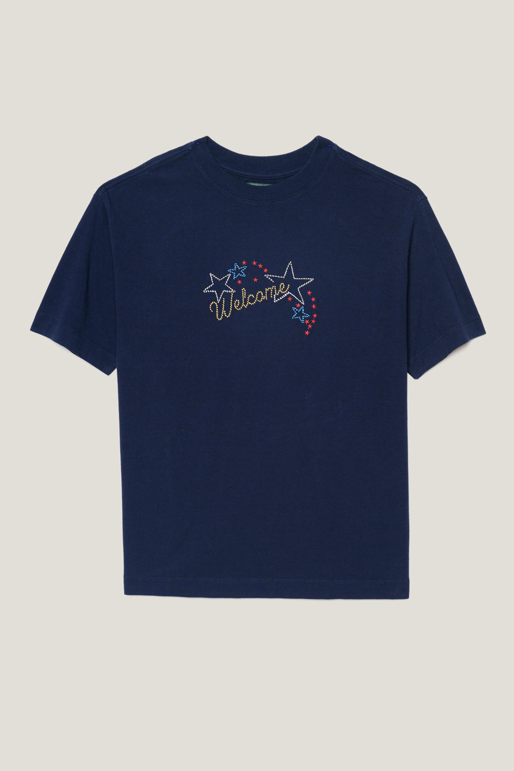 T-shirt Regular Fit Shooting Stars - Azul Marinho