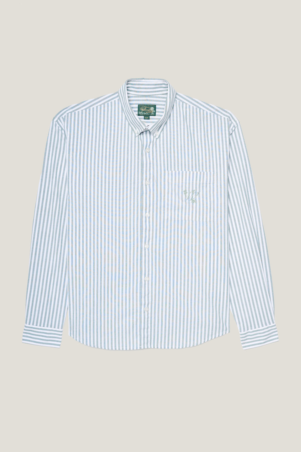 Camisa Listrada - Verde