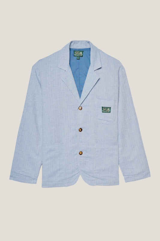 Blazer Sunny Herringbone - Azul