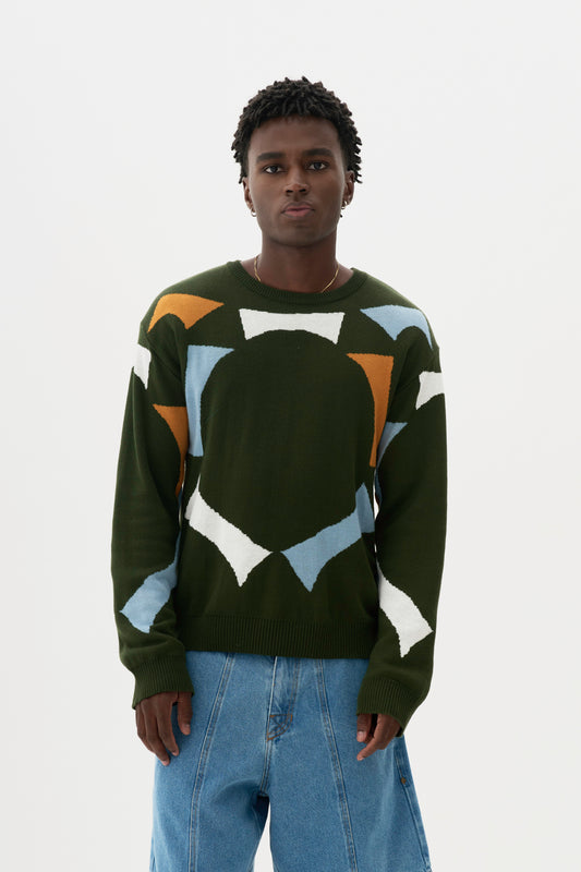 Suéter Tricô 98 - Verde