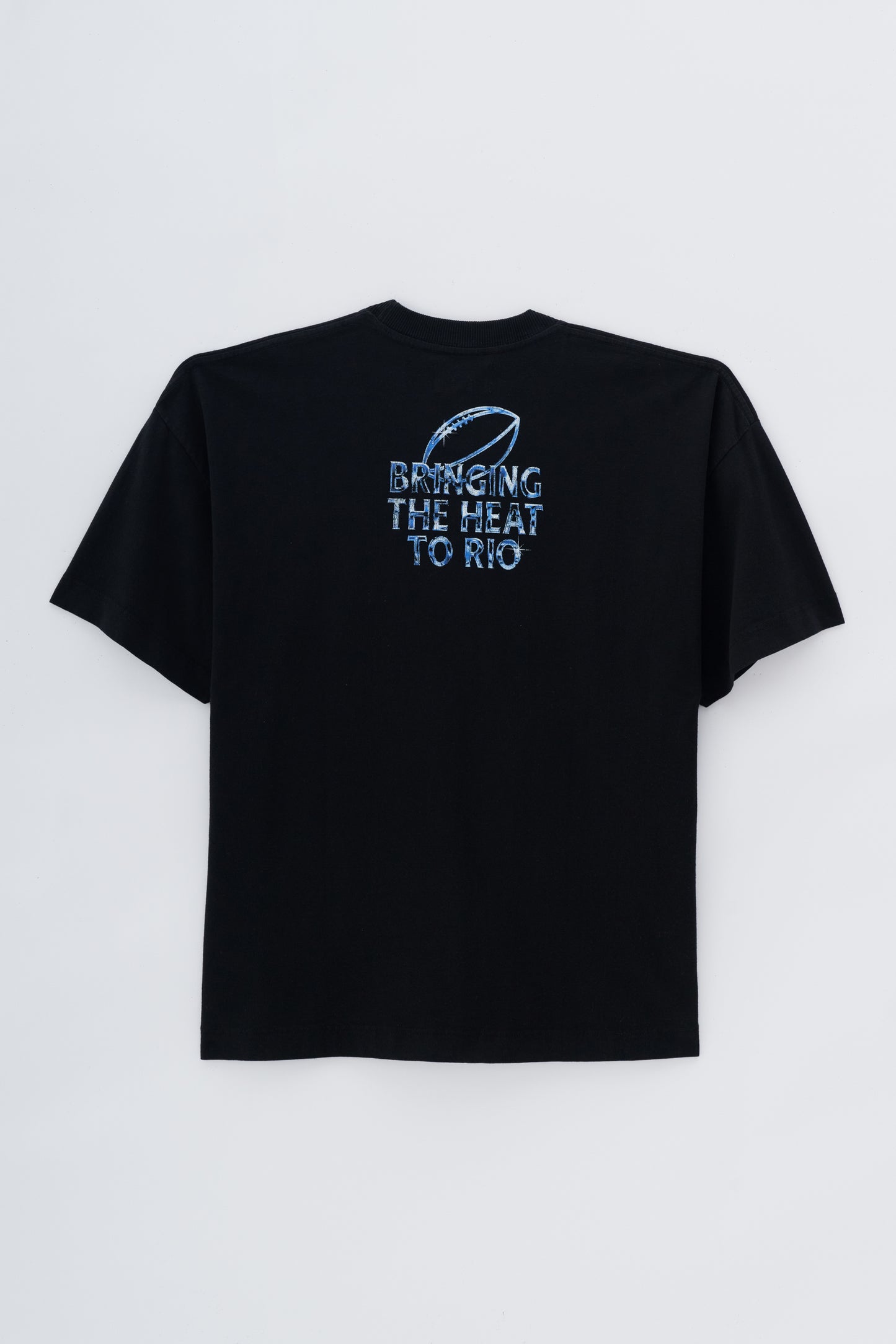 T-shirt Boxy Fit RIng x NFL - Preto