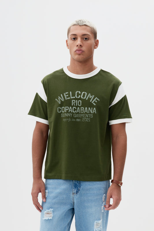 T-shirt Stencil - Verde