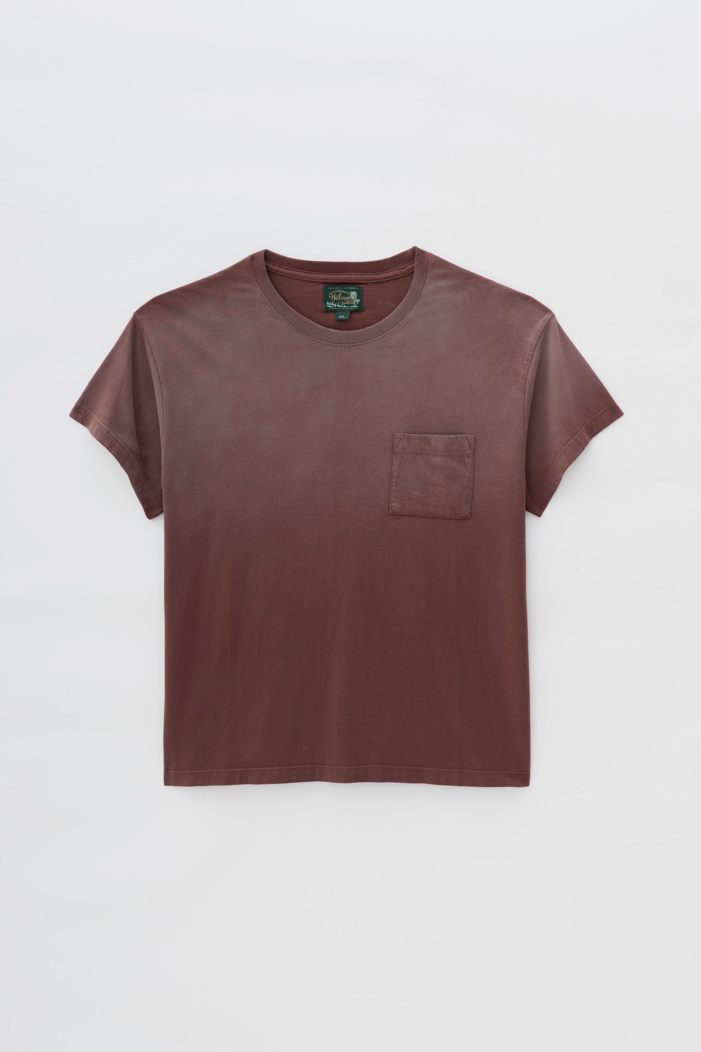 T-shirt Submariner com Bolso - Marrom Stoned