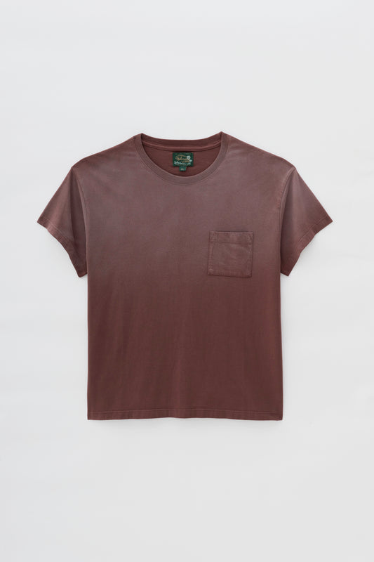 T-shirt Submariner com Bolso - Marrom Stoned