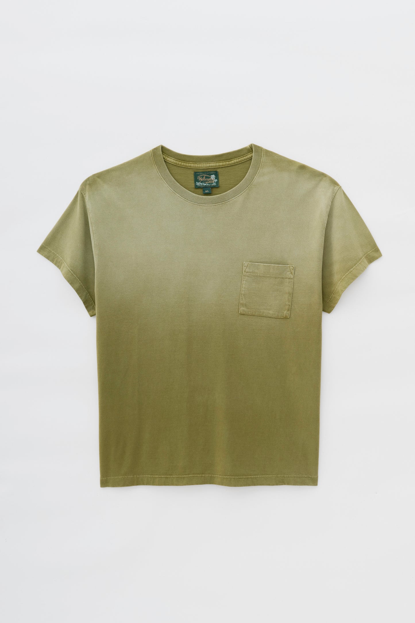 T-shirt Submariner com Bolso - Verde Stoned