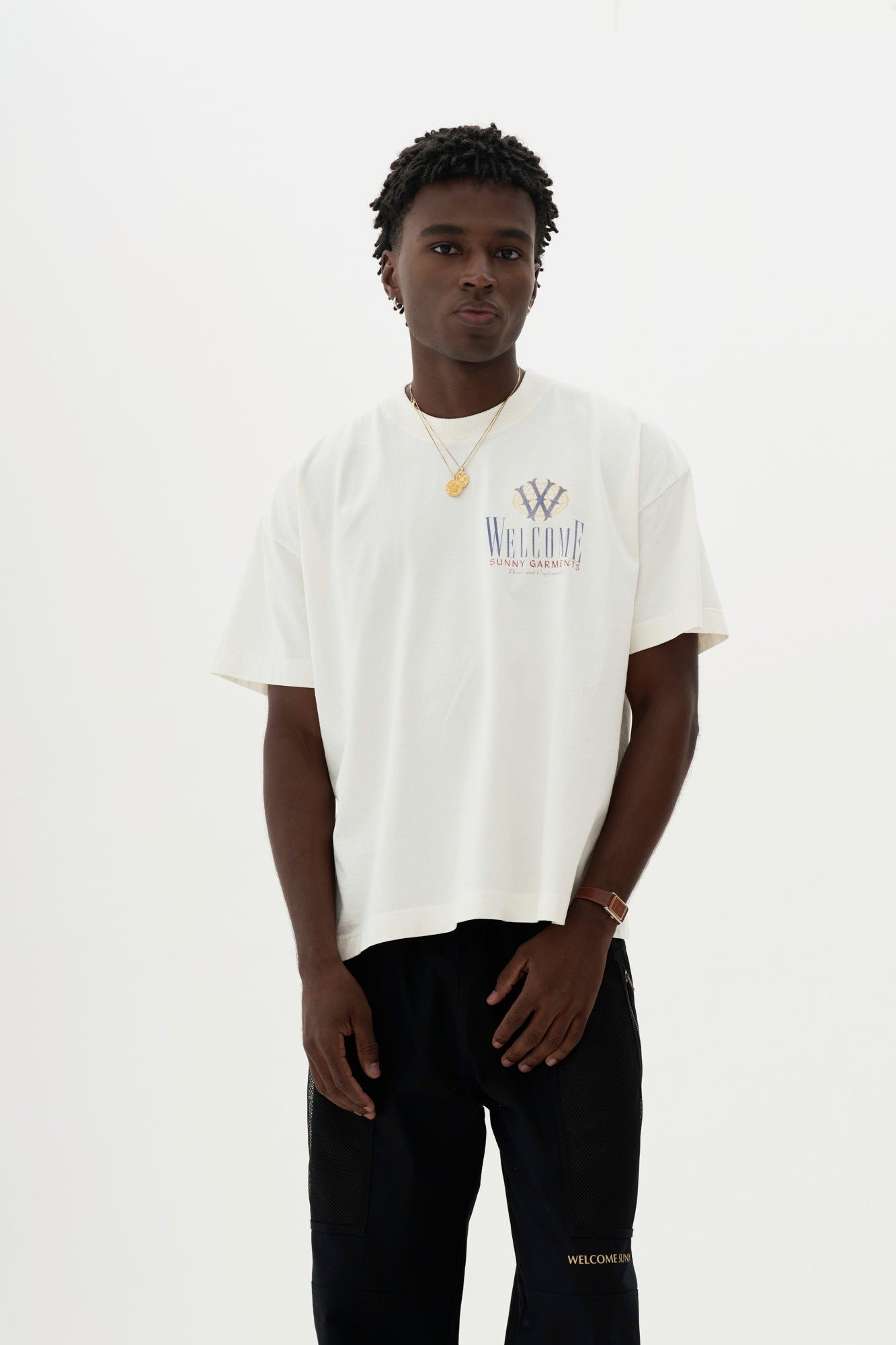 T-Shirt Boxy Fit Mundi - Off White