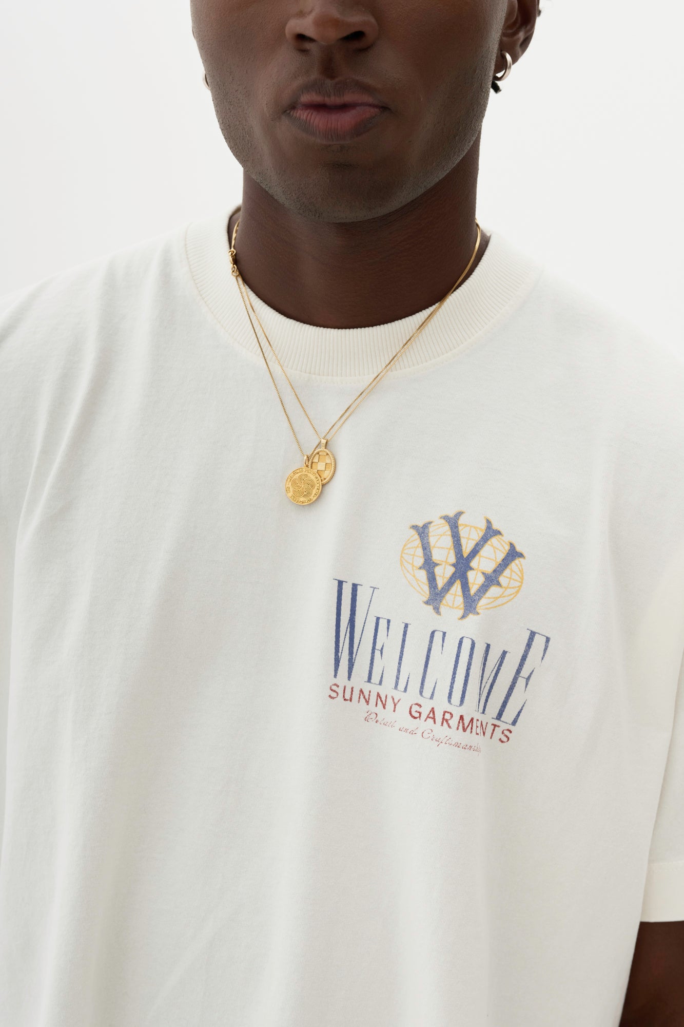 T-Shirt Boxy Fit Mundi - Off White