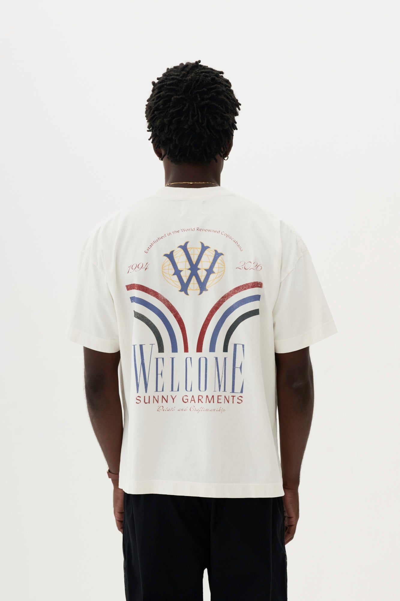 T-Shirt Boxy Fit Mundi - Off White