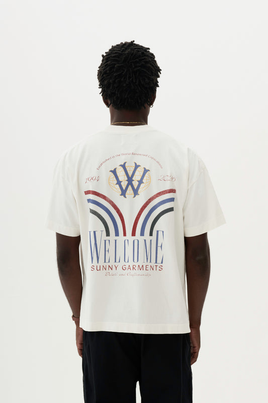 T-Shirt Boxy Fit Mundi - Off White