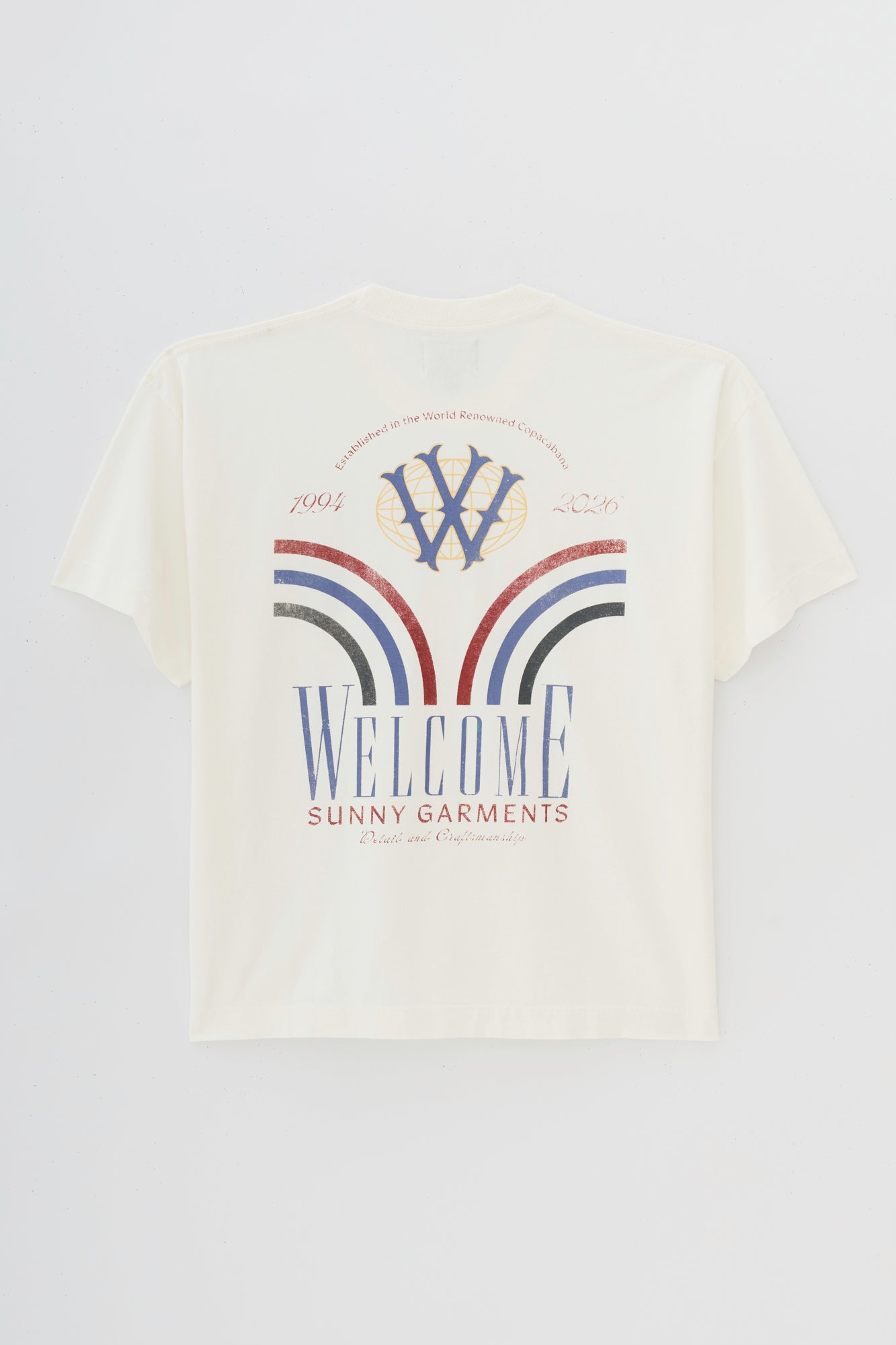 T-Shirt Boxy Fit Mundi - Off White