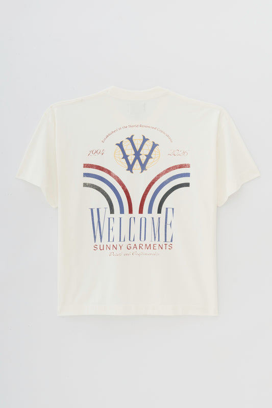 T-Shirt Boxy Fit Mundi - Off White