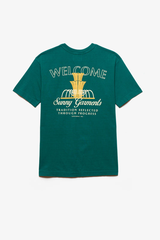 T-shirt Fountain - Verde