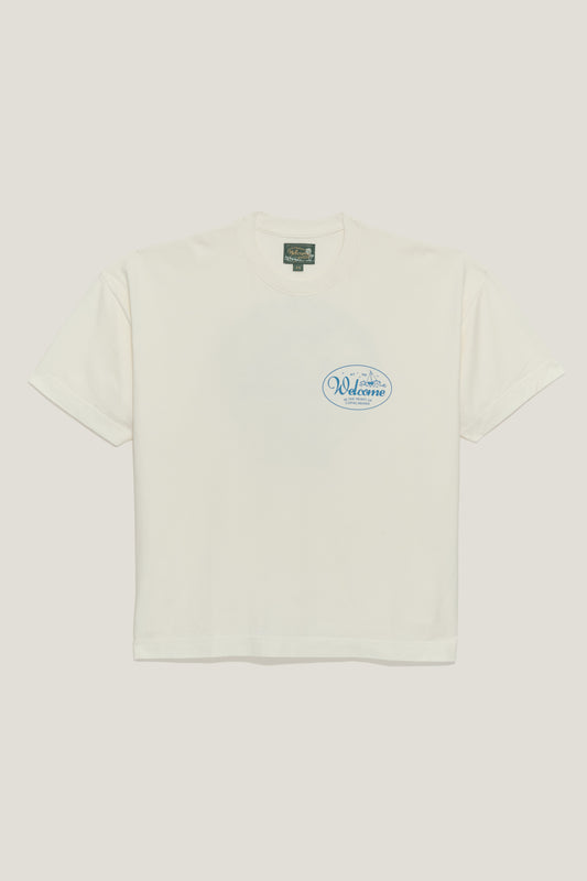T-shirt Boxy Fit Shell - Off White