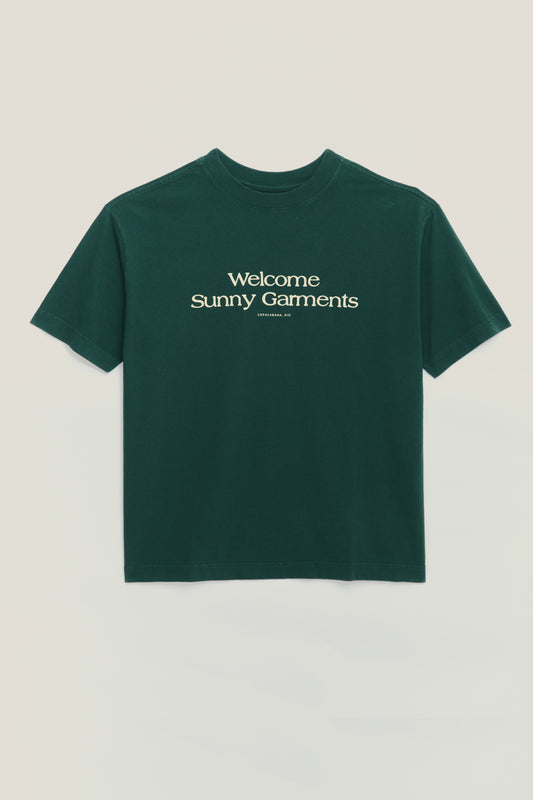 T-shirt Regular Fit Sunny - Verde