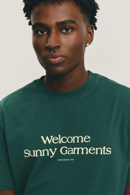 T-shirt Regular Fit Sunny - Verde