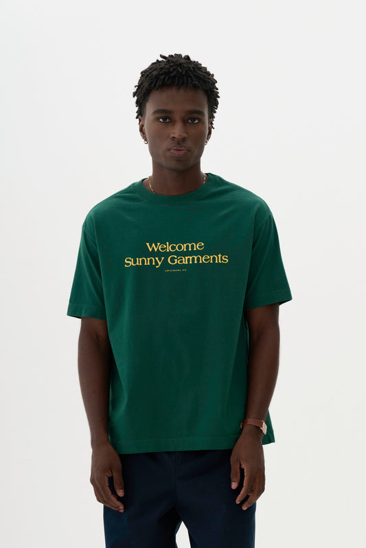 T-Shirt Regular Fit Sunny - Verde e Amarelo