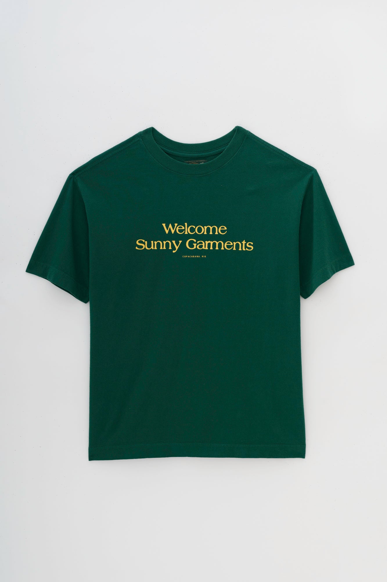 T-Shirt Regular Fit Sunny - Verde e Amarelo