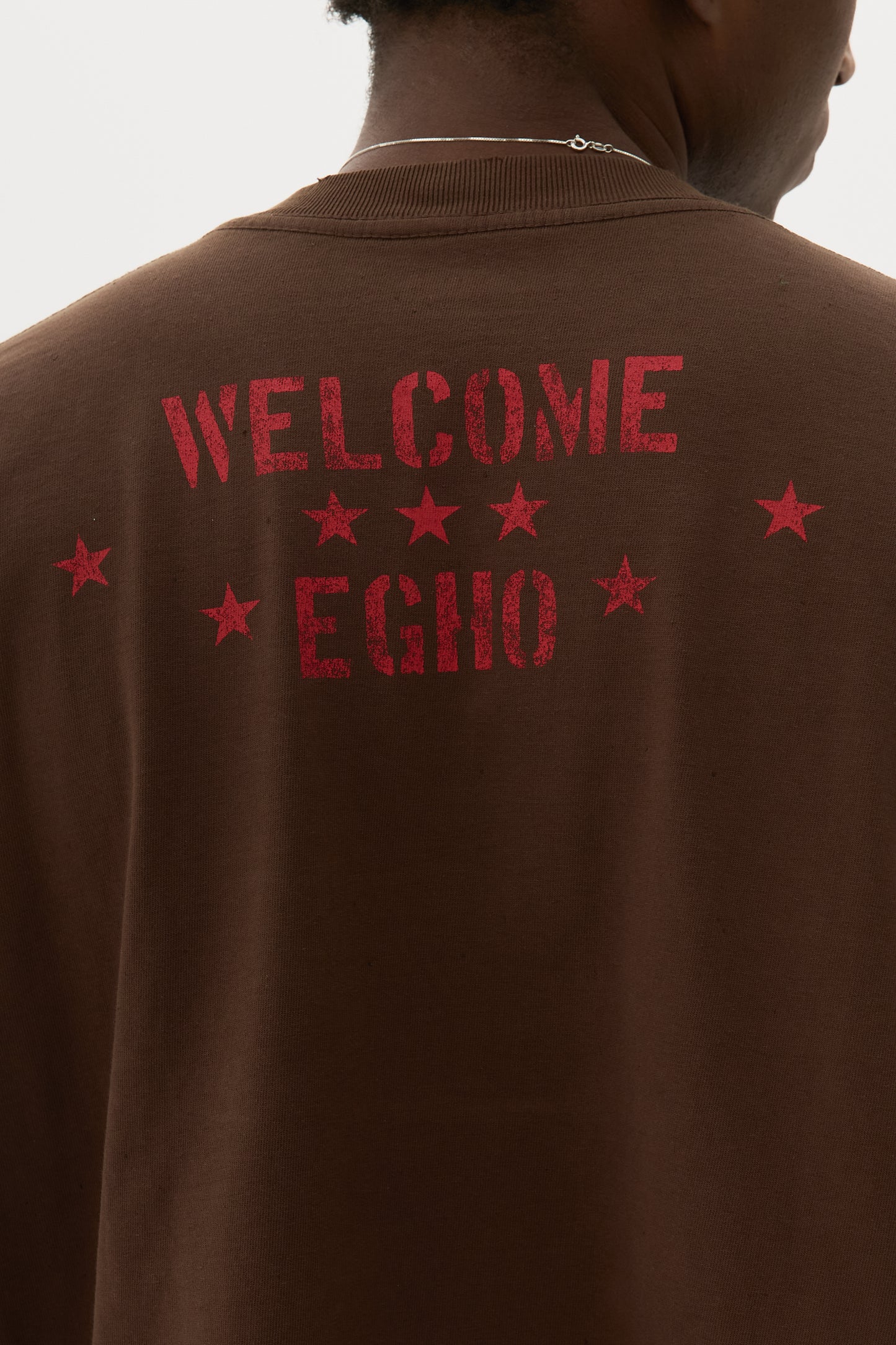 Tshirt Boxy Fit Raven x Egho - Marrom