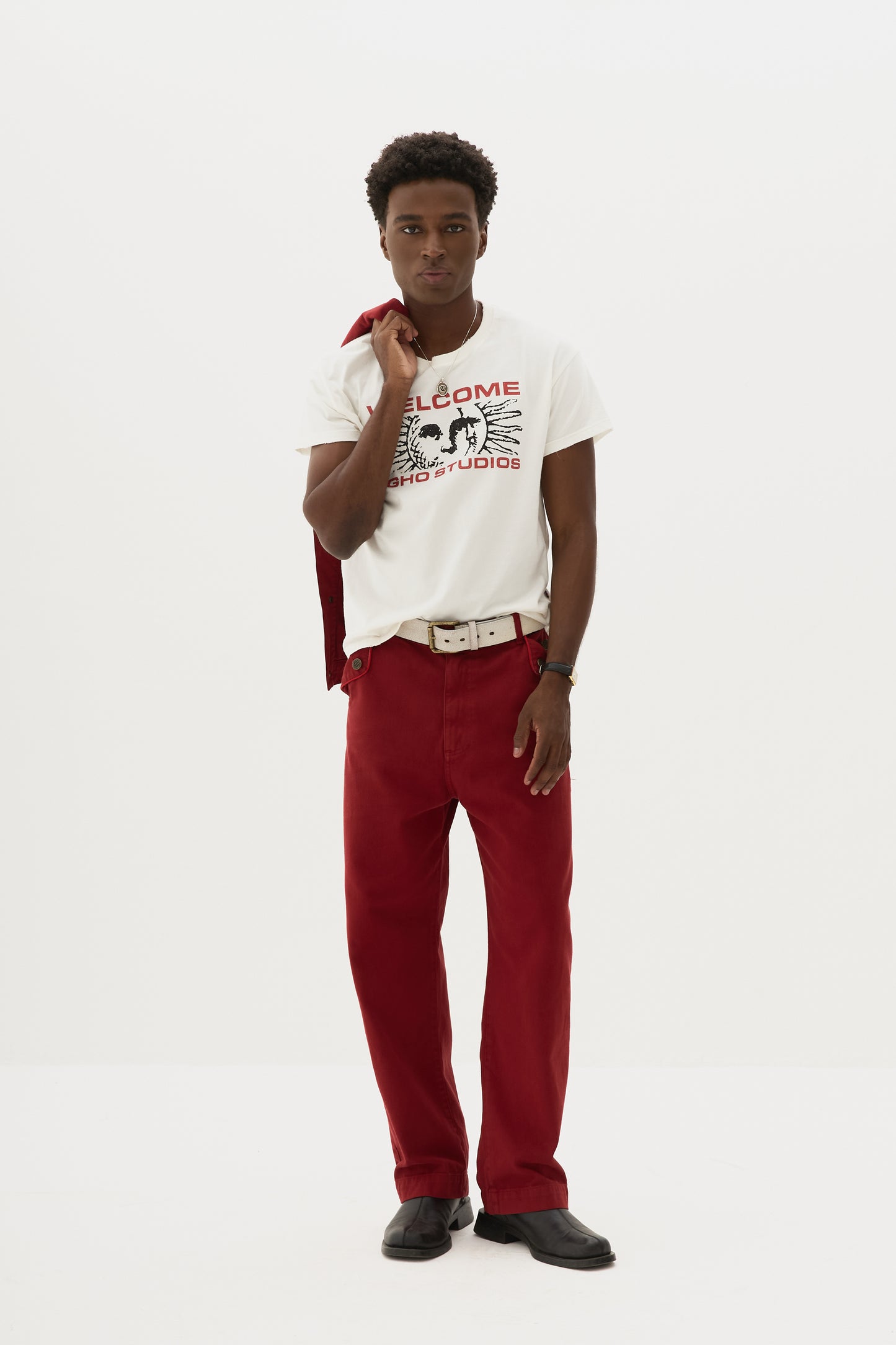 T shirt Regular Fit Duality x Egho - Off White