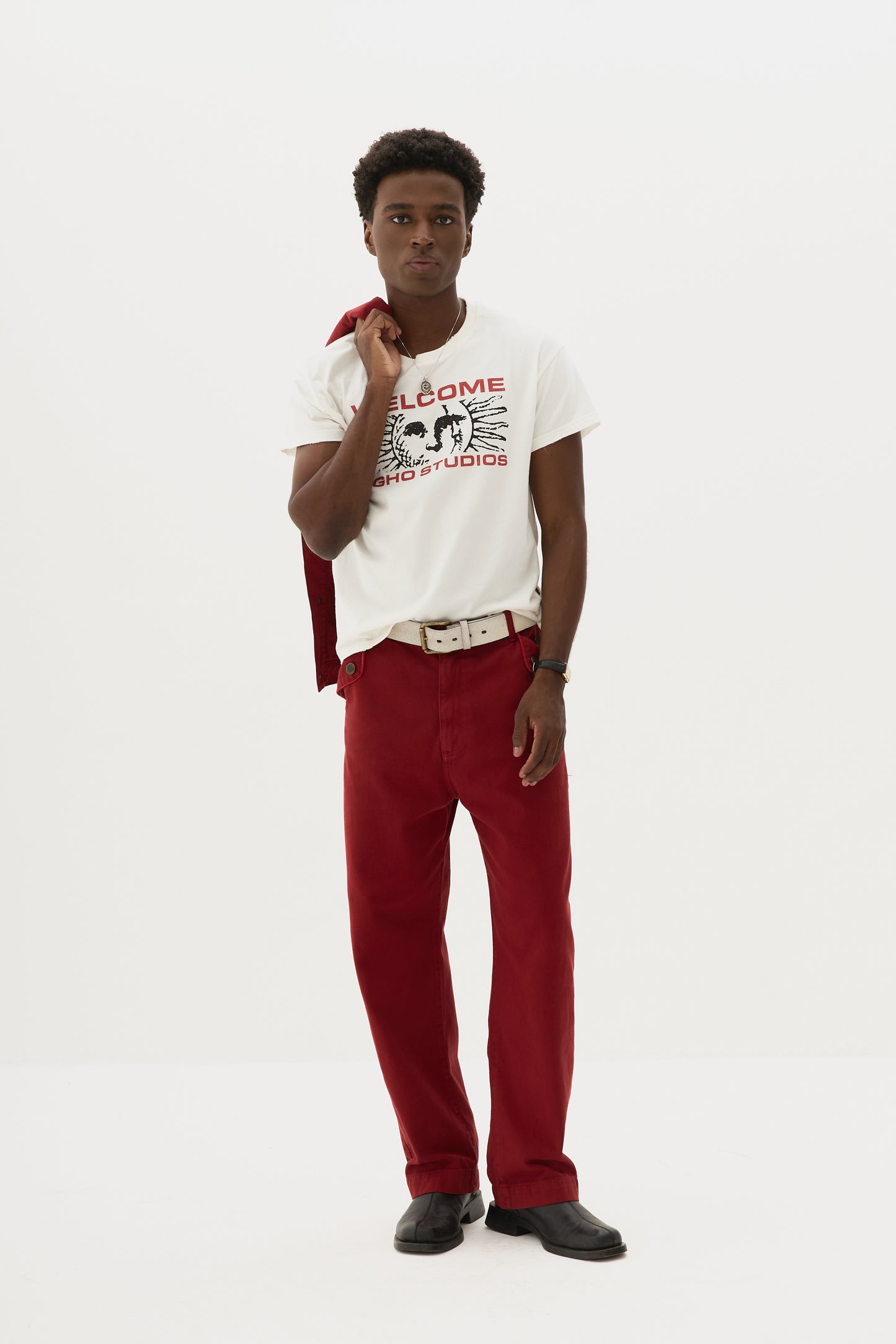 T shirt Regular Fit Duality x Egho - Off White