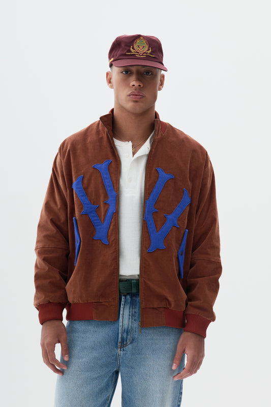 Jaqueta Bomber Veludo W - Ocre