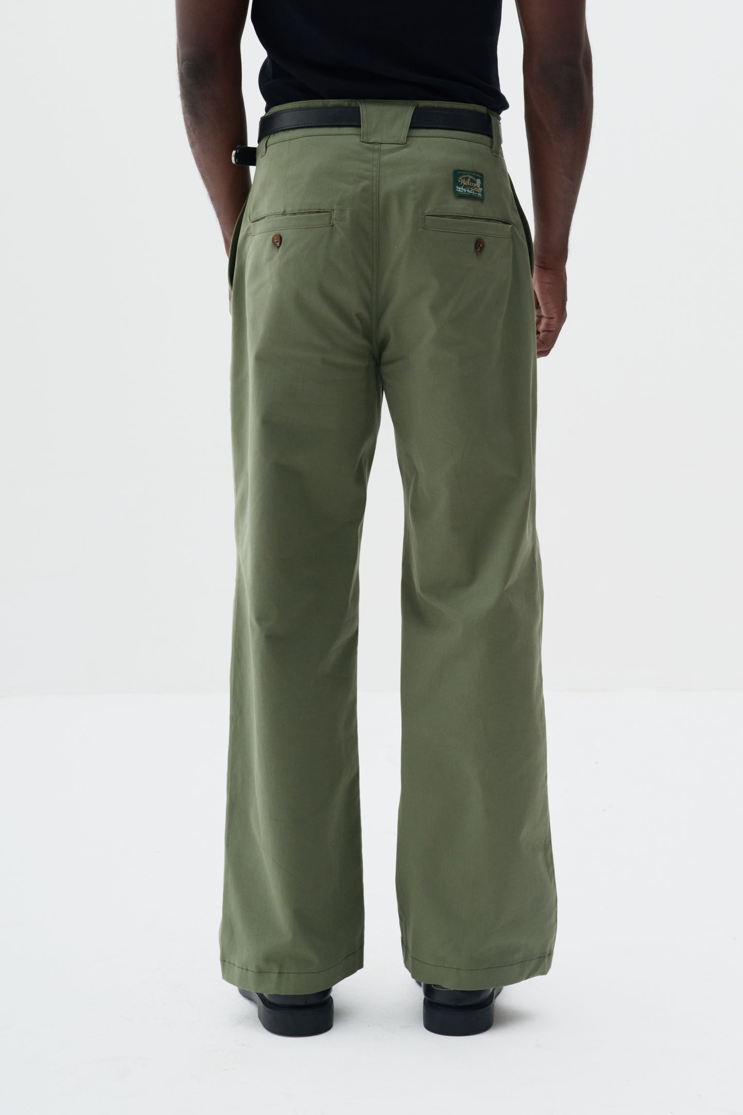 Calça Fatigue Tripla Prega - Verde Militar