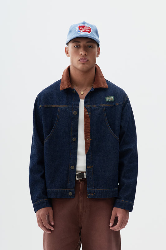 Jaqueta Jeans Embossed - Raw e Cotele