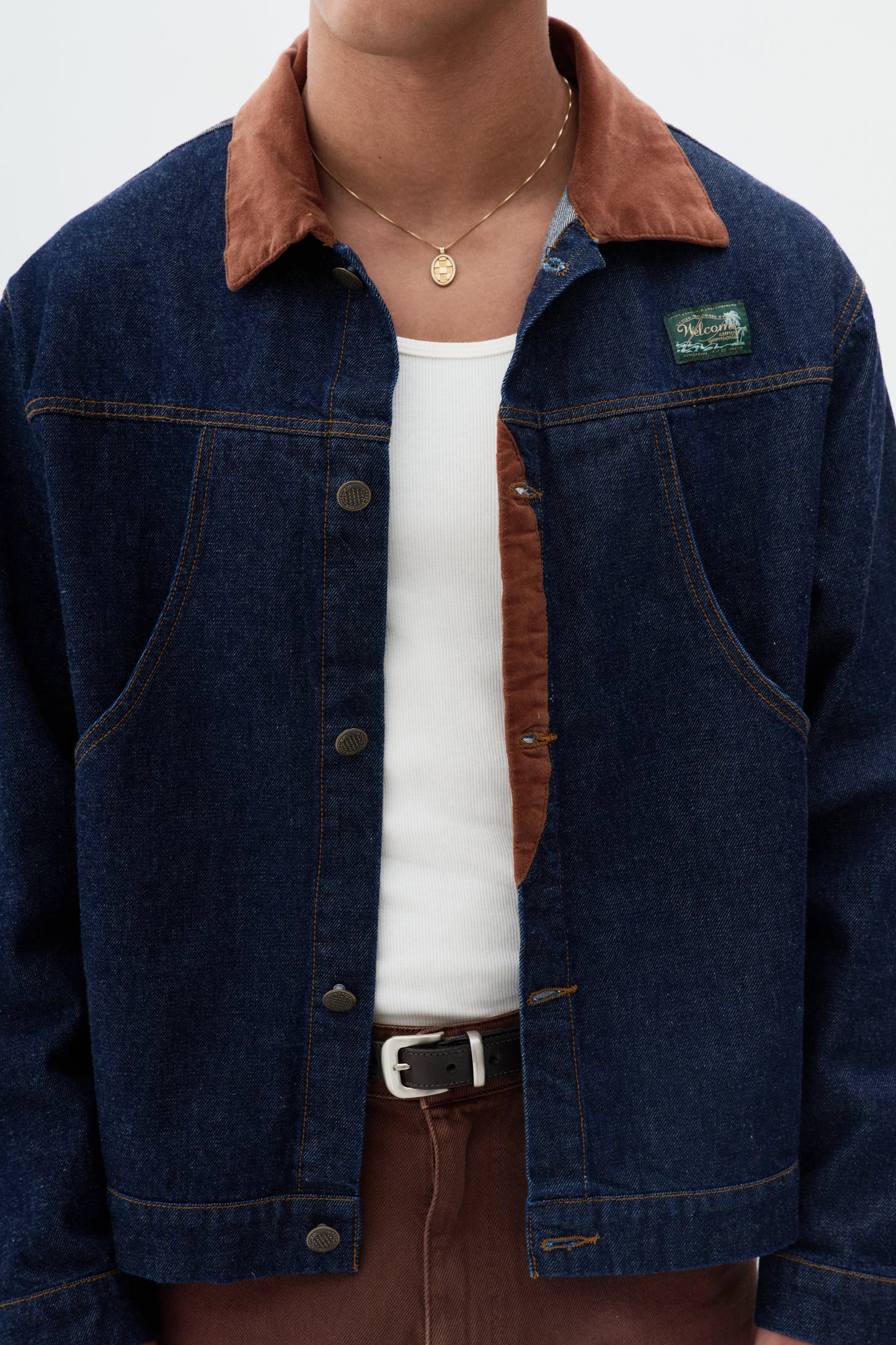 Jaqueta Jeans Embossed - Raw e Cotele