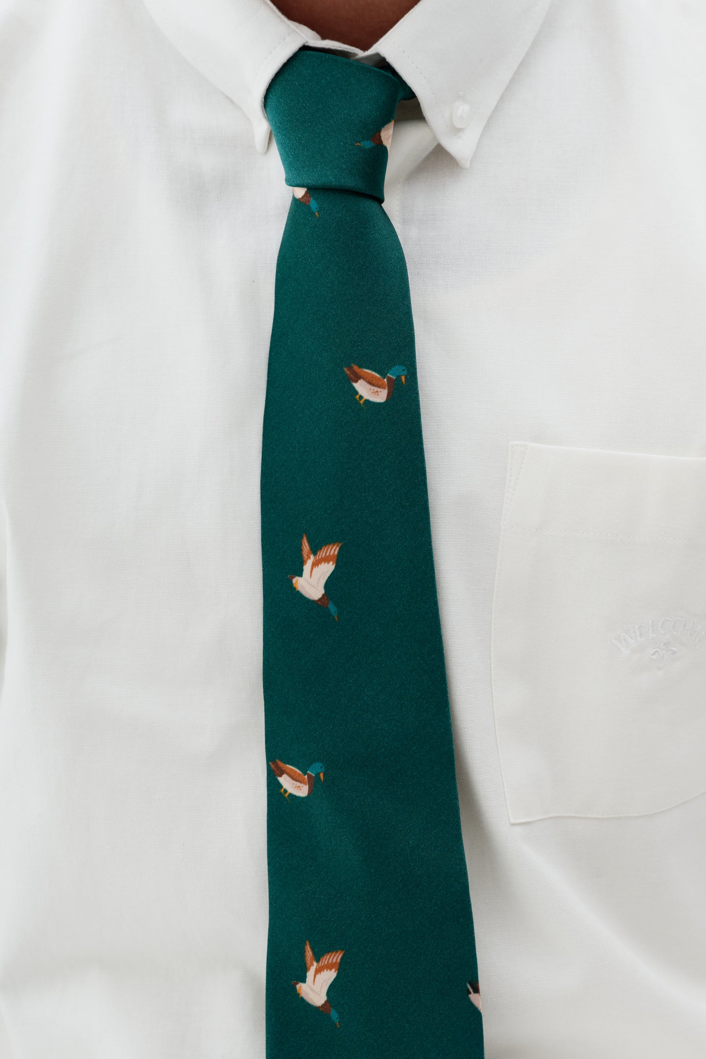 Gravata Ducks - Verde