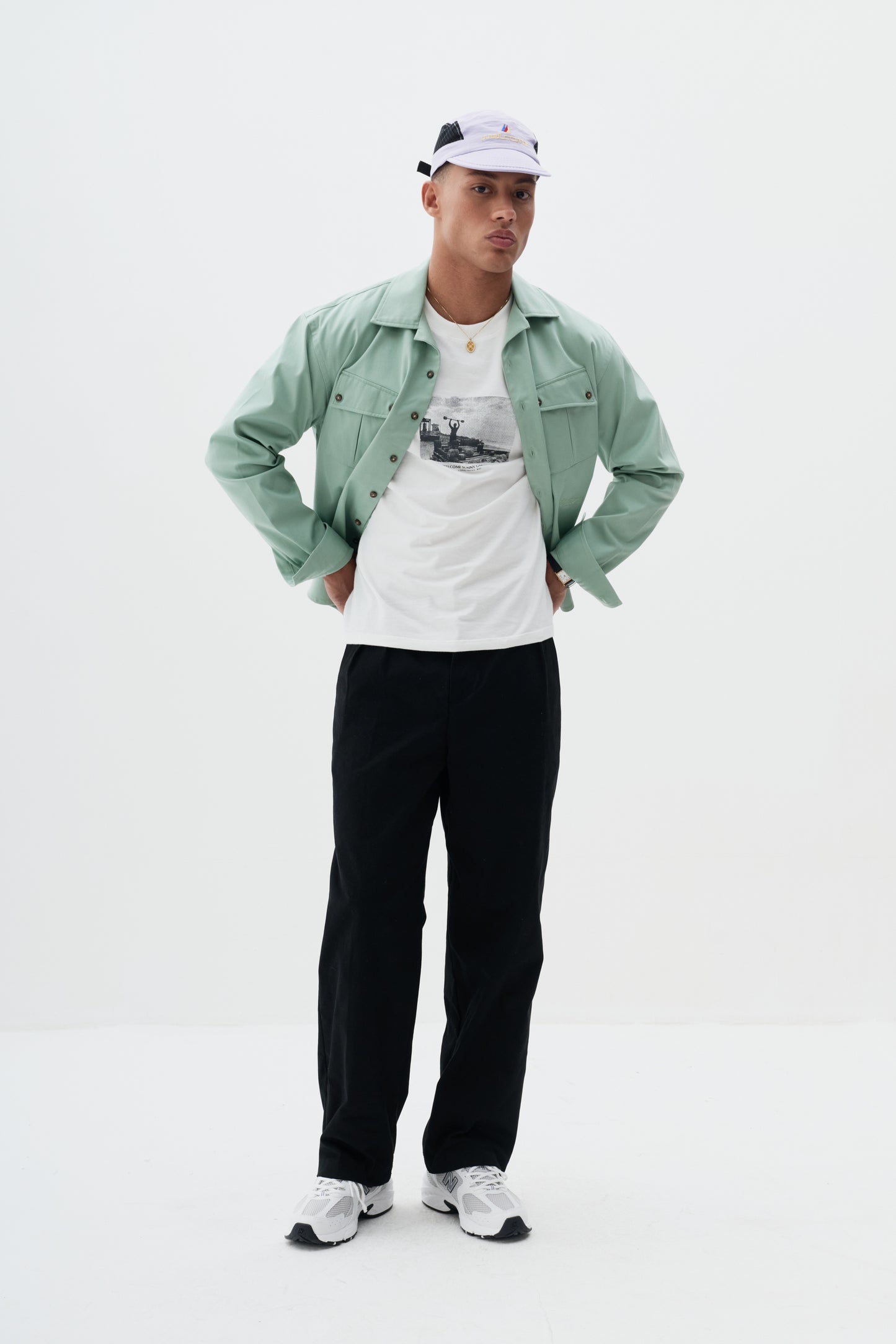 T-shirt Submariner Fit Postal - Off White