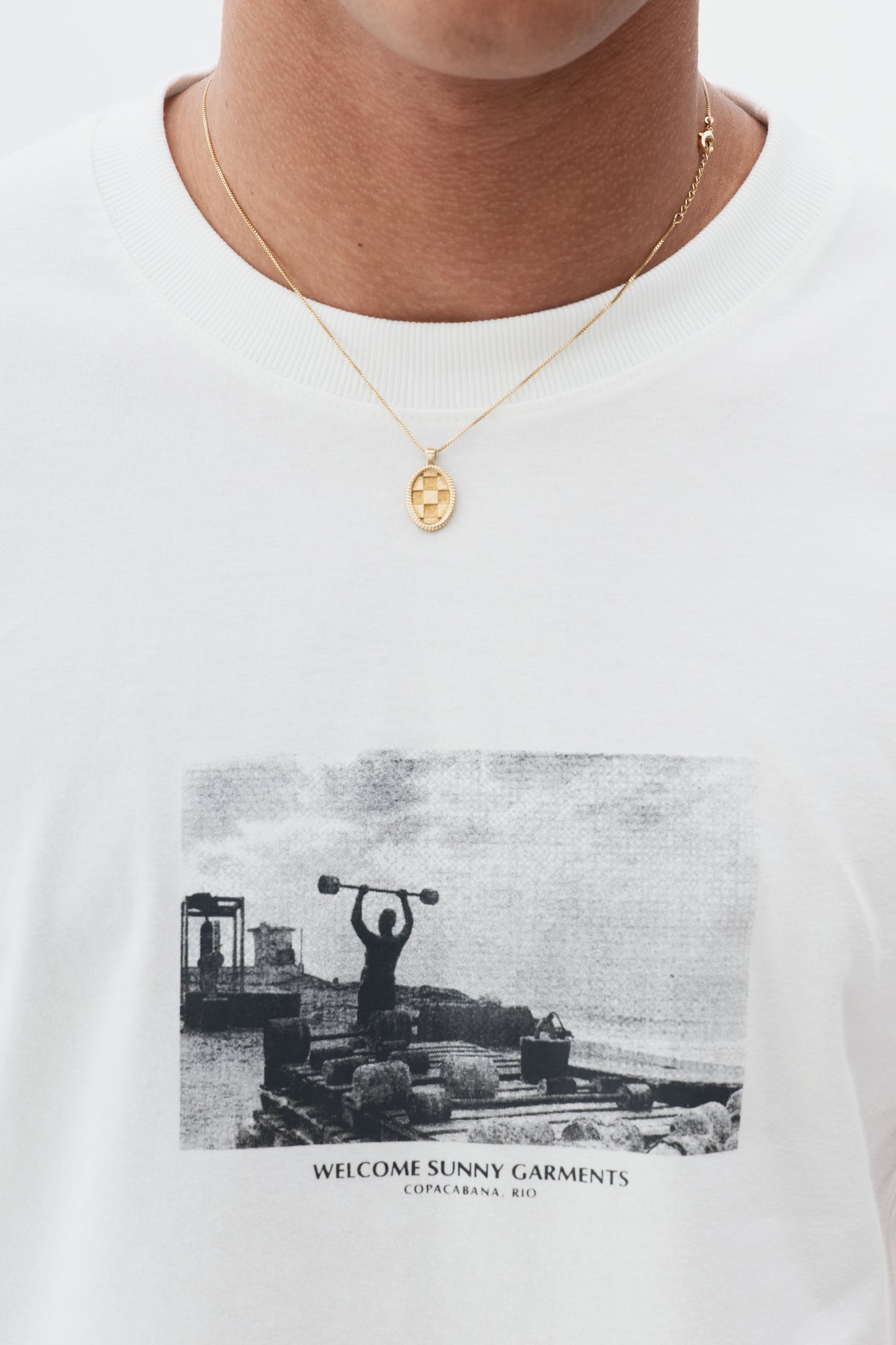 T-shirt Submariner Fit Postal - Off White