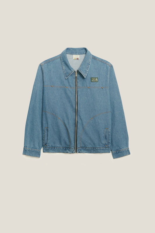 Jaqueta Jeans Western Rivet - Média