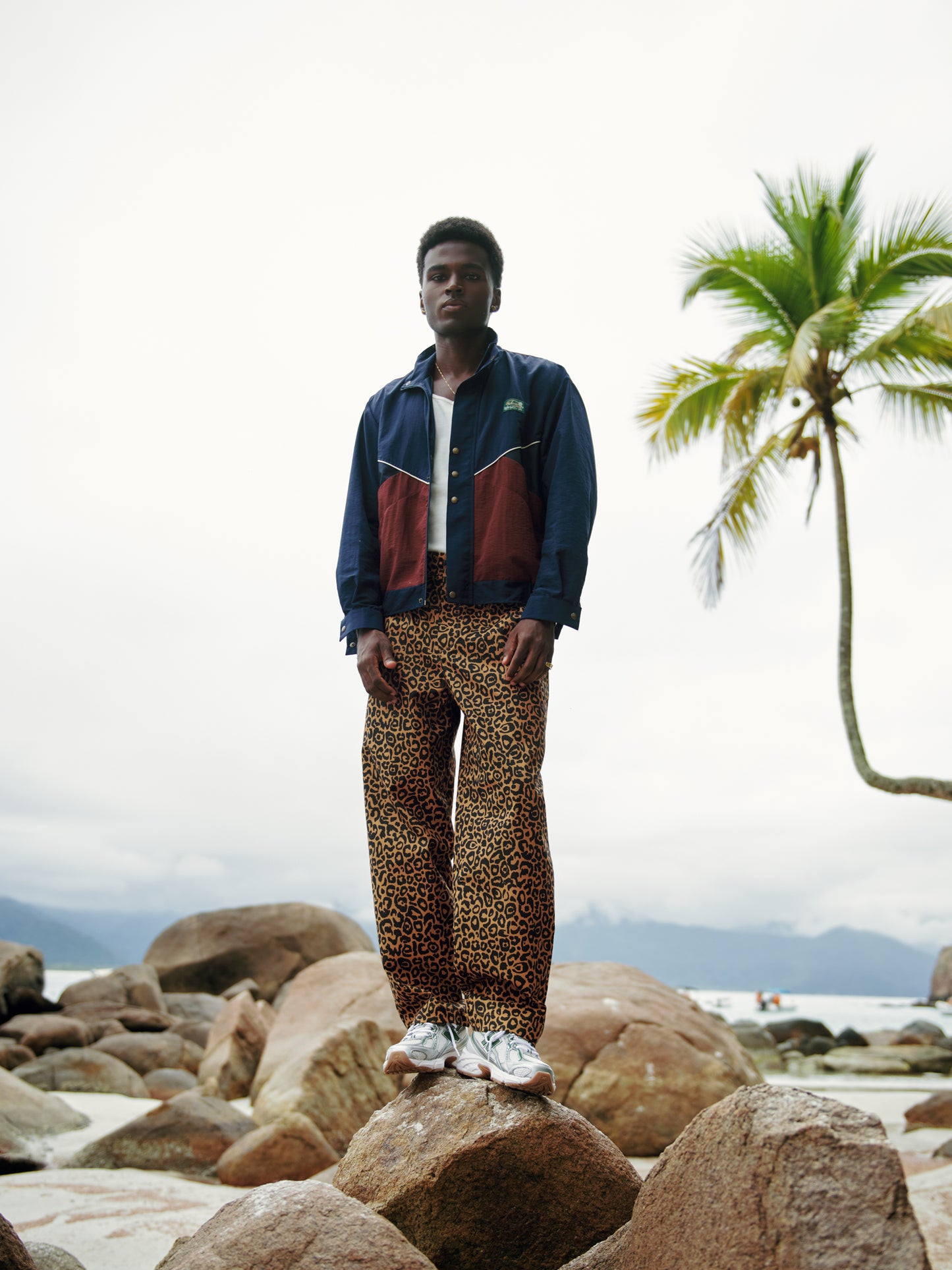 Jaqueta Duotone Windbreaker - Azul e Vinho