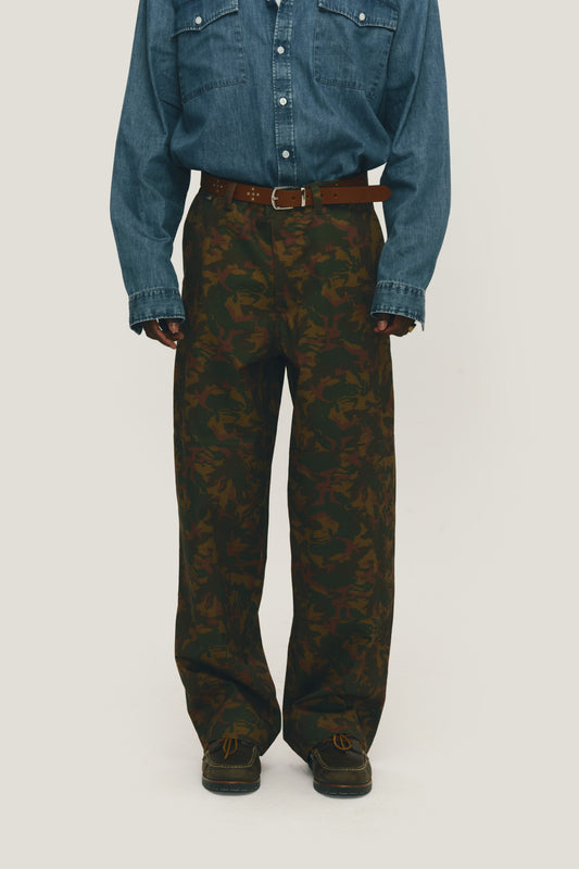 Calça Wide Chino - Camuflado Felini