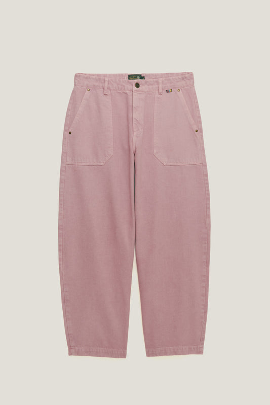 Calça Jeans Balloon - Rosa