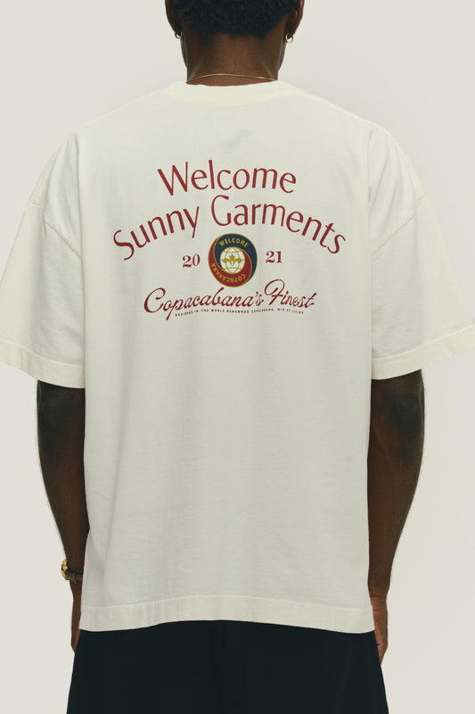 T-Shirt Boxy Fit Finest - Off White