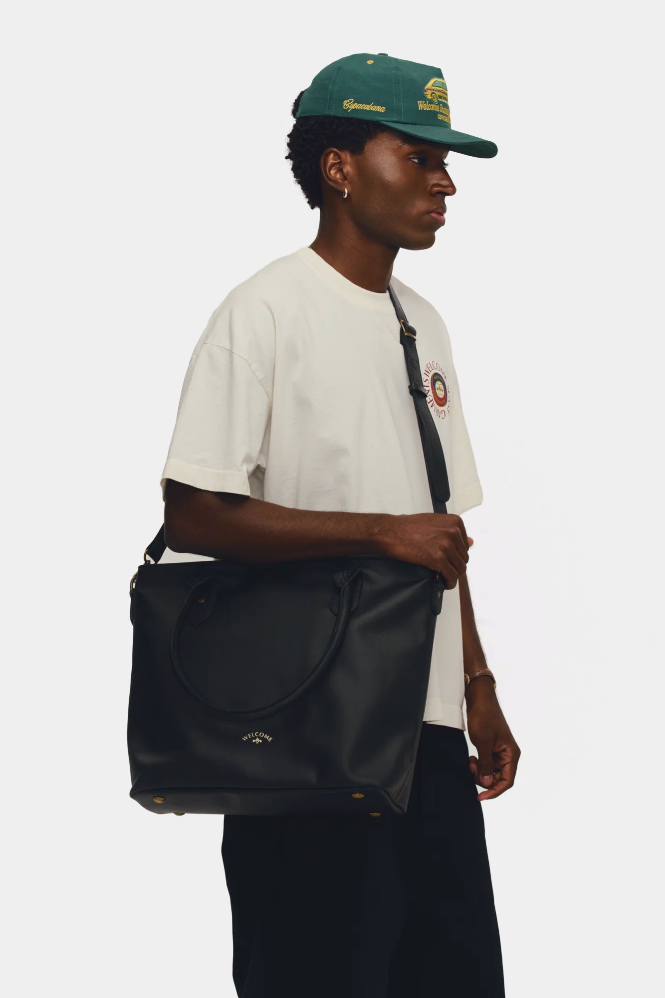 Bolsa de Couro Capanema - Preto