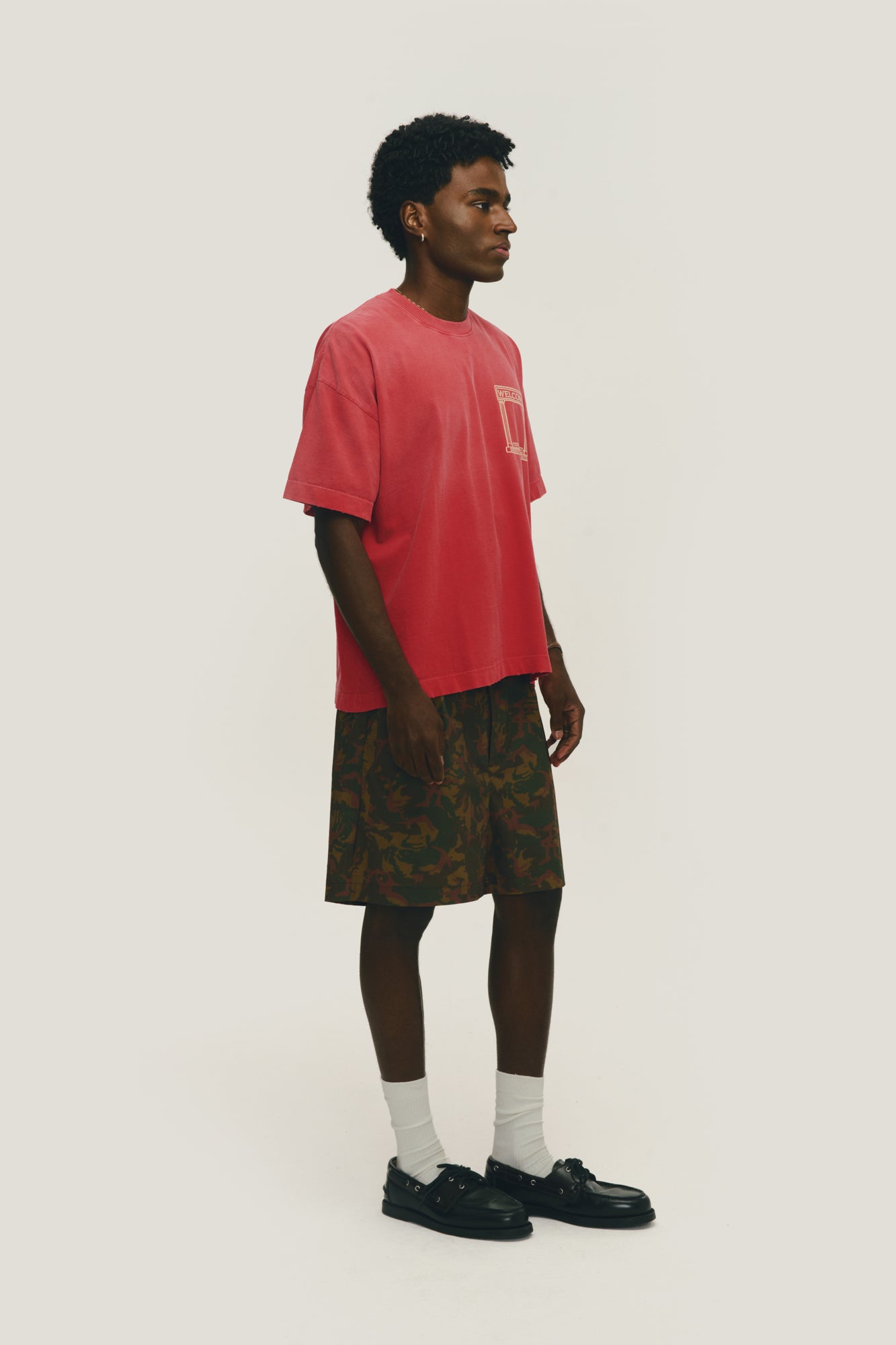 T-Shirt Boxy Fit Prize - Vermelha Stoned