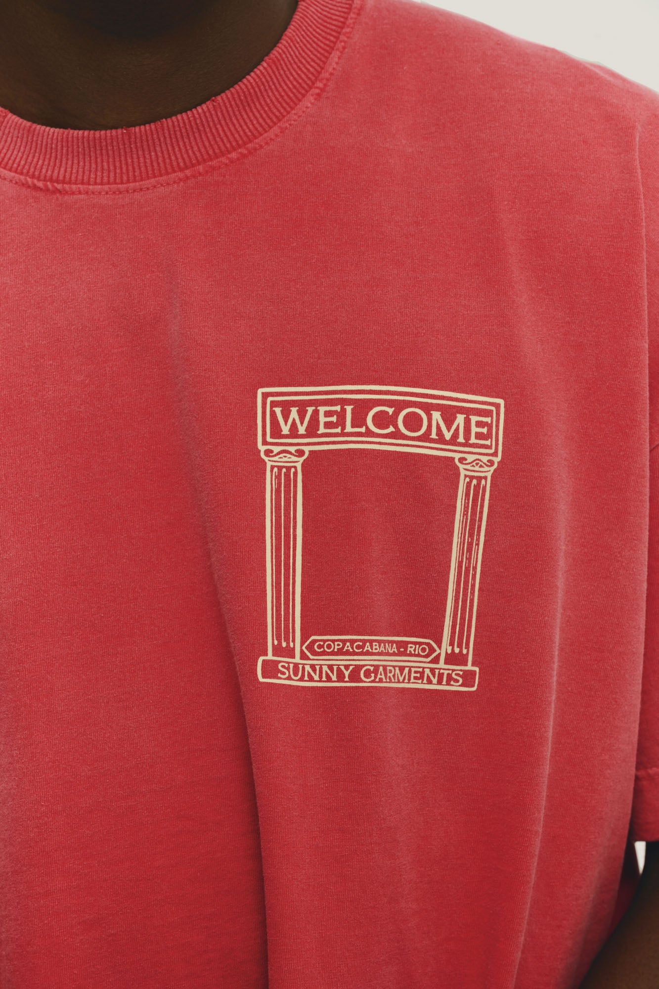 T-Shirt Boxy Fit Prize - Vermelha Stoned