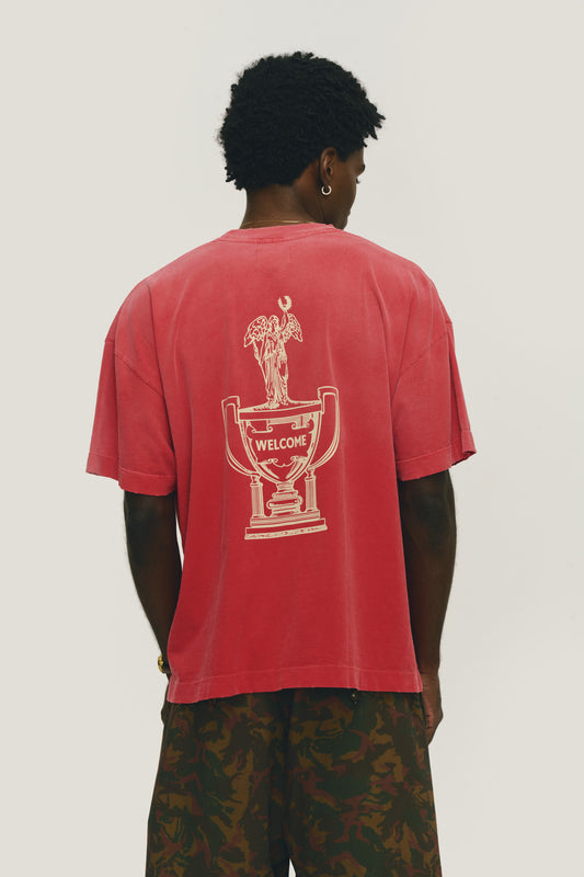 T-Shirt Boxy Fit Prize - Vermelha Stoned